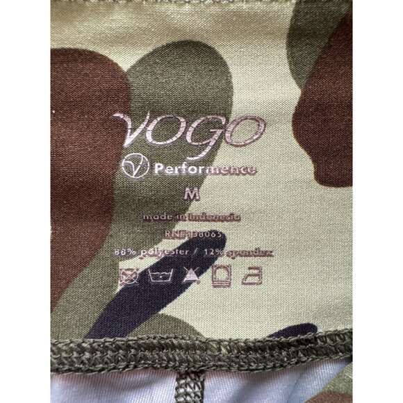 Vogo Performance women's Camouflage Capri Leggings M - Picture 4 of 6